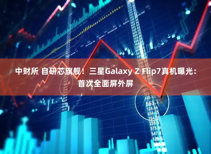 中财所 自研芯旗舰！三星Galaxy Z Flip7真机曝光：首次全面屏外屏